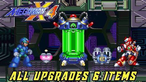 megaman x4 upgrades|Mega Man X4 .